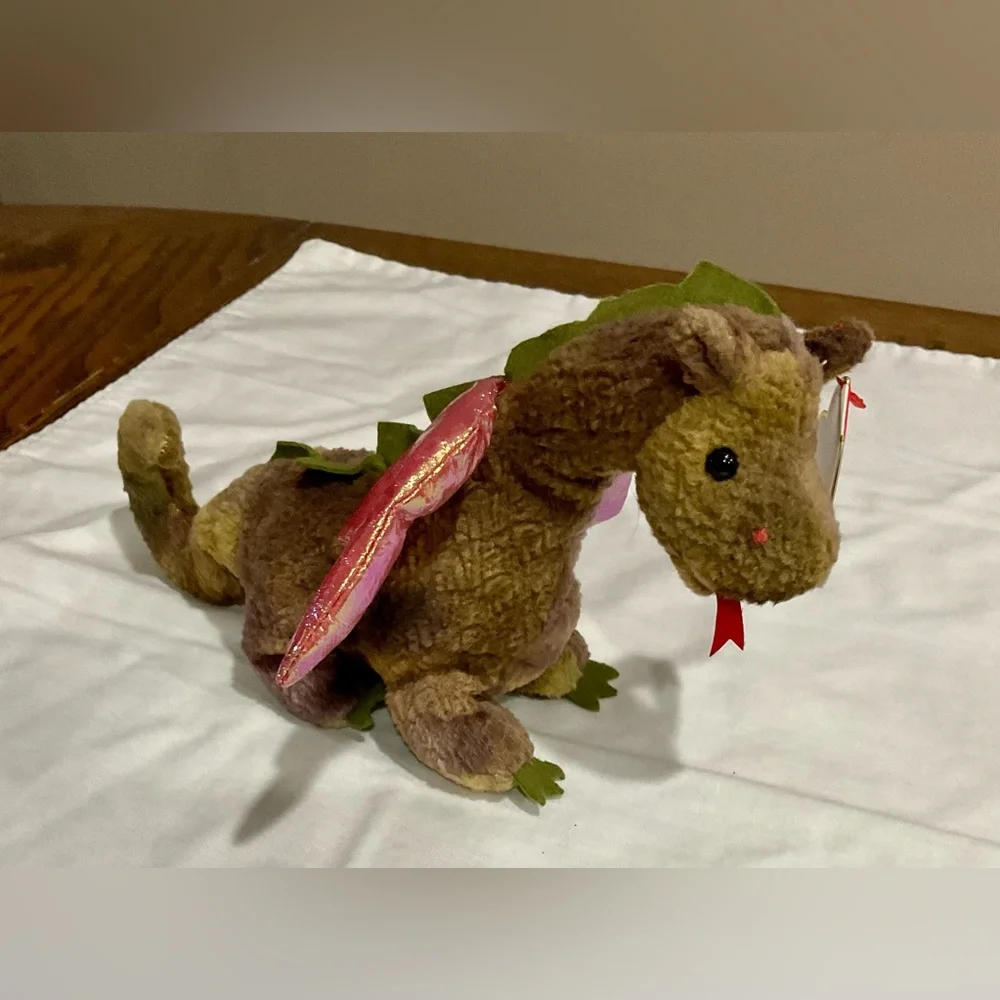 Ty Scorch dragon beanie baby
